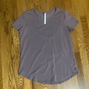 Purple Lululemon love tee size 8